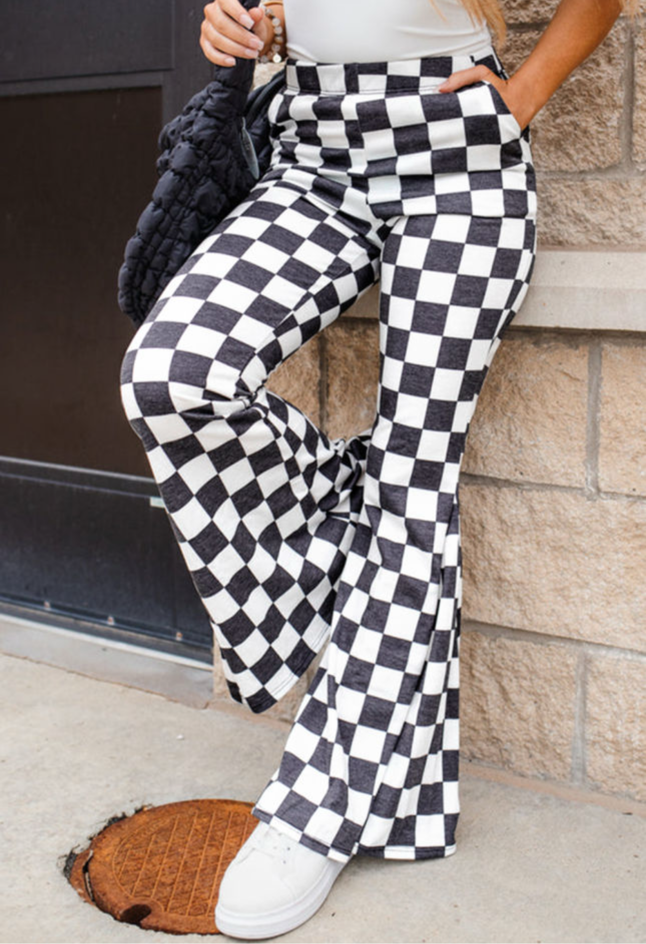 Checkered Flair Pants