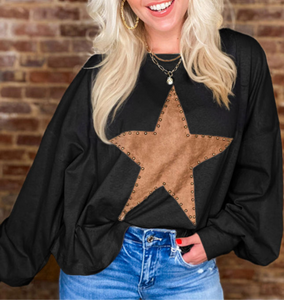 Black Studded Star