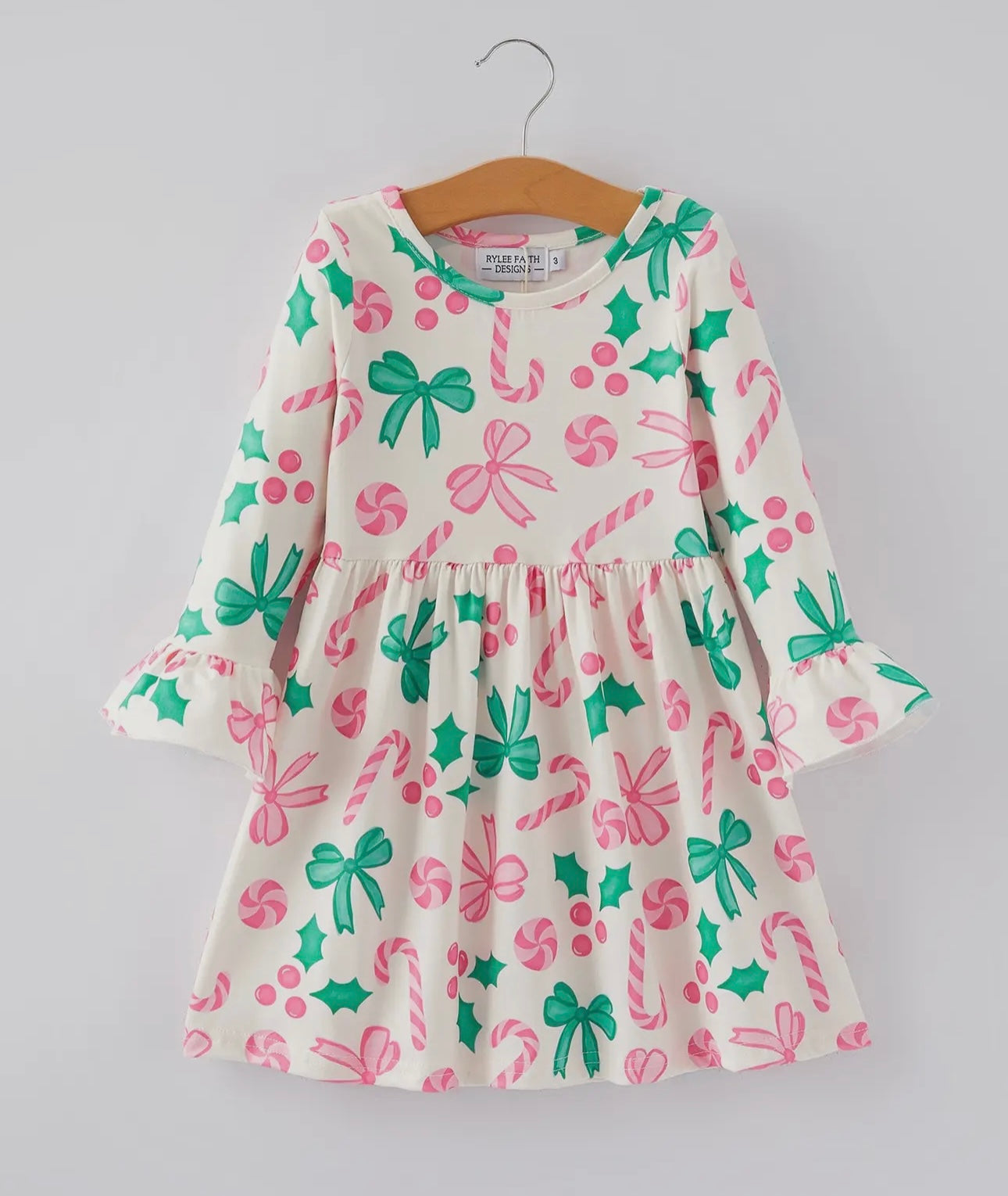Candy Canes & Bows Dress