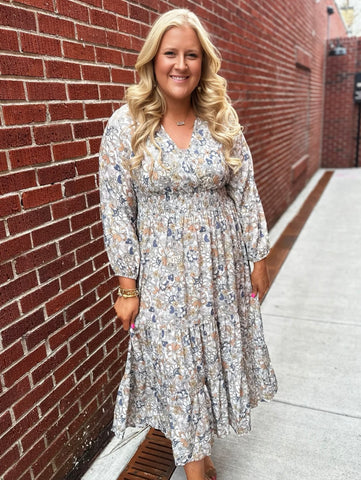 Boho Floral Dress