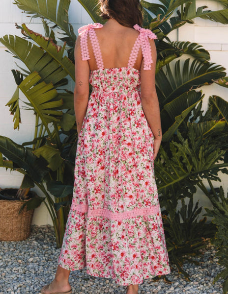Pink Floral Dress