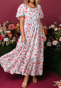 Floral Maxi- Dress