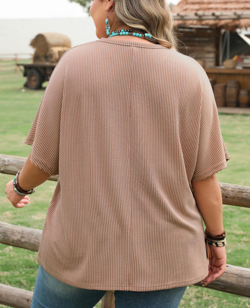 Ribbed Top (1X - 4X)