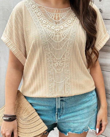 Lace Crochet Top