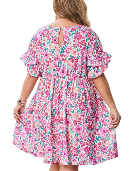 Bright Floral Dress