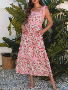 Pink Floral Dress