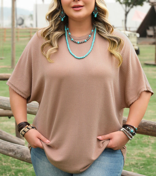 Ribbed Top (1X - 4X)