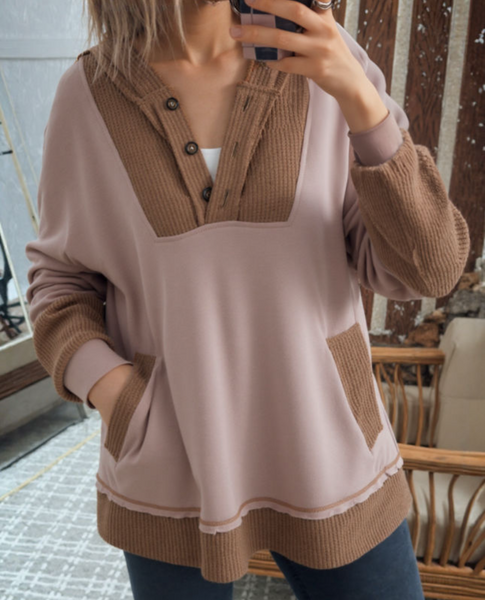 Taupe Waffle Knit