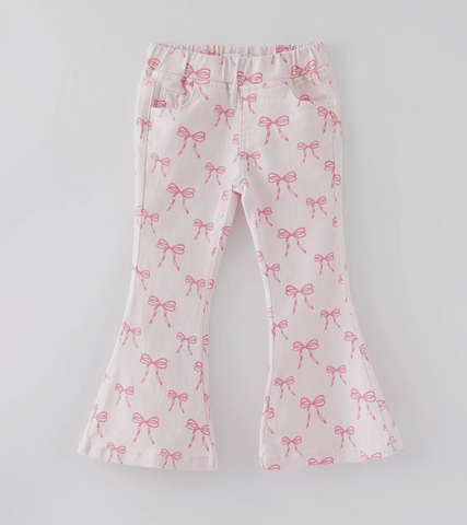 Pink Bow Pants