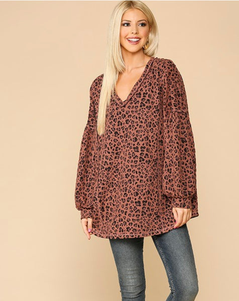 Cheetah Lovers Top