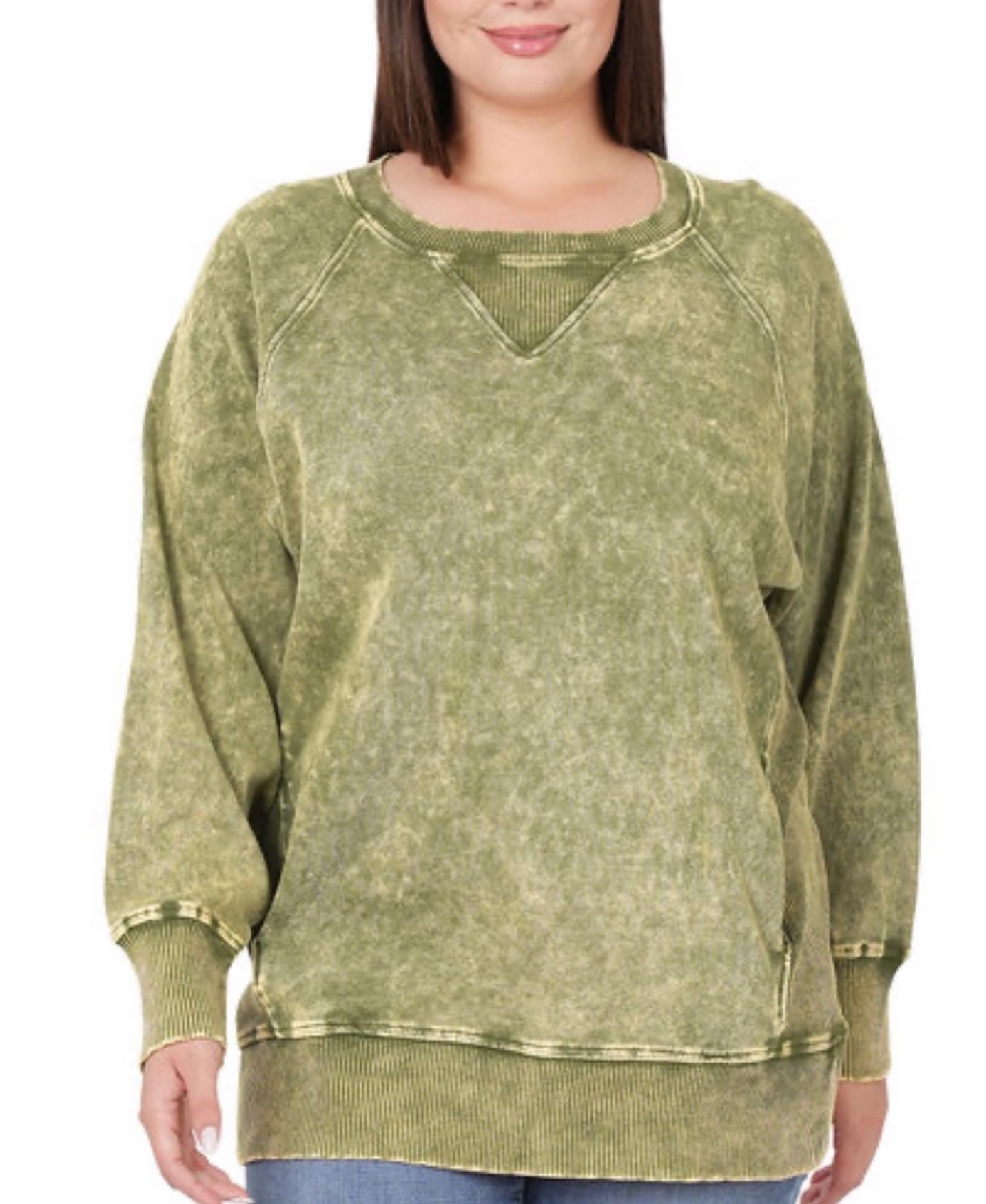 Olive This Top