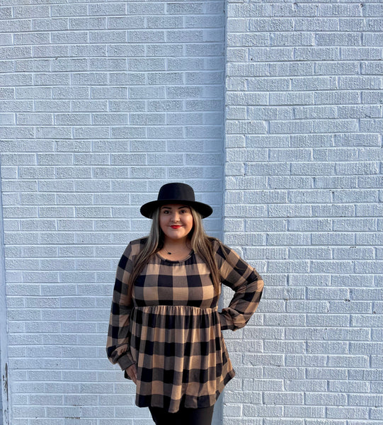 Fall Favorite Buffalo Plaid Top