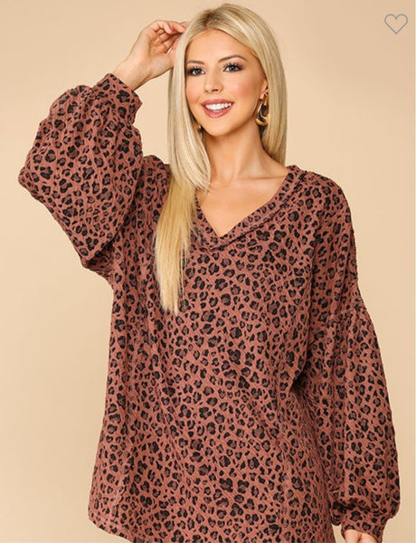 Cheetah Lovers Top